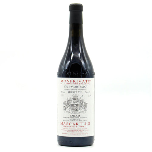 Mascarello Barolo Monprivato Castiglione Falletto Ca' d'Morissio Riserva 2012 | Al Carroponte di Oscar Mazzoleni - Enoteca bistrò e ristorante a Bergamo